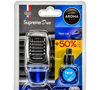 Ароматизатор Car Supreme DUO Slim NEW CAR 2x7мл - Aroma 92518
