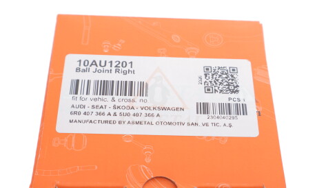 Фото 3 - Шарова опора AS Metal 10AU1201