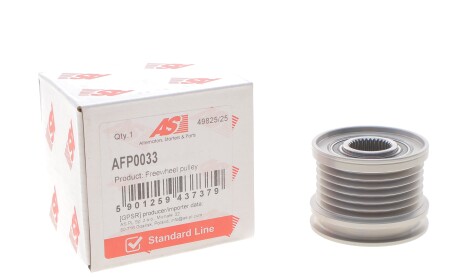 Фото 5 - Шкив генератора AS-PL AFP0033