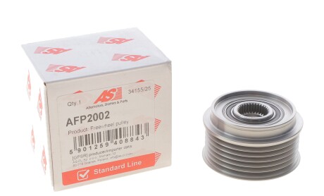 Фото 5 - Шкив генератора AS-PL AFP2002