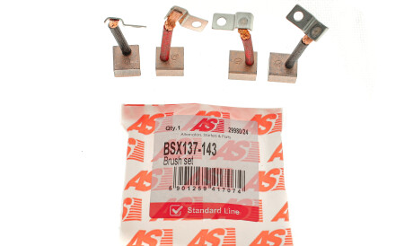 Фото 3 - Щітка стартера AS-PL BSX137-143 (BSX137143)