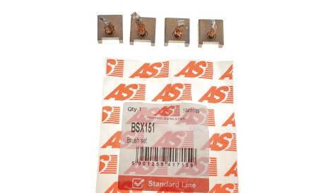 Фото 2 - Щітка стартера AS-PL BSX151