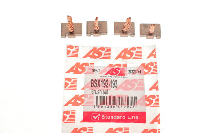 Фото 3 - Щетка стартера AS-PL BSX192-193 (BSX192193)