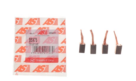 Фото 2 - Щетка стартера AS-PL BSX75