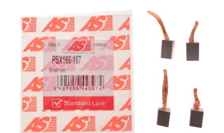 Фото 2 - Щетка стартера AS-PL PSX166-167 (PSX166167)