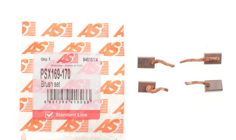 Фото 2 - Щітка стартера AS-PL PSX169-170 (PSX169170)