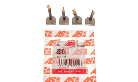 Фото 3 - Щітка стартера AS-PL SB2006