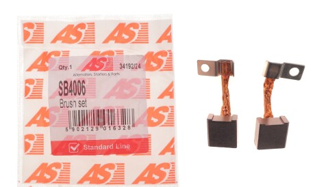 Фото 2 - Щетка стартера AS-PL SB4006