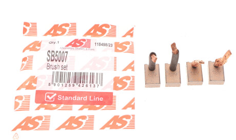 Фото 2 - Щетка стартера AS-PL SB5007