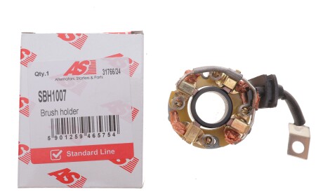 Фото 2 - Щетка стартера AS-PL SBH1007