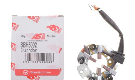 Фото 2 - Щетка стартера AS-PL SBH5002