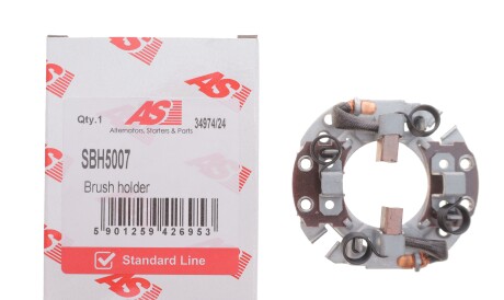 Фото 2 - Щетка стартера AS-PL SBH5007