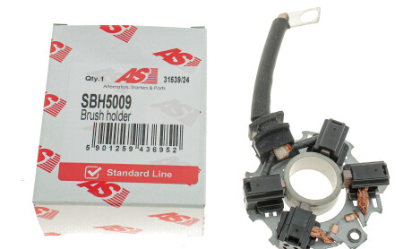 Фото 4 - Щітка стартера AS-PL SBH5009