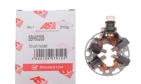 Фото 2 - Щетка стартера AS-PL SBH6020S