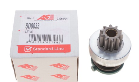 Фото 2 - Бендікс стартера AS-PL SD0033