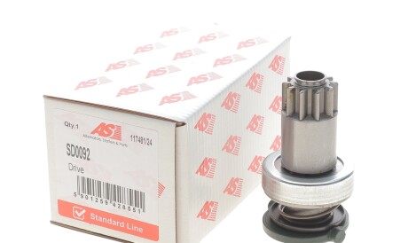 Фото 2 - Бендікс стартера AS-PL SD0092