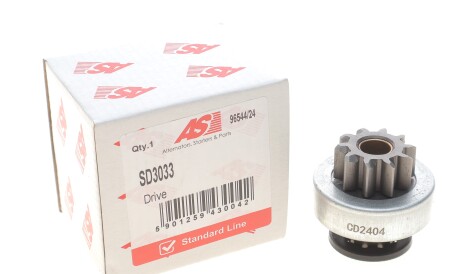 Фото 2 - Бендикс стартера AS-PL SD3033