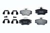 Колодки тормозные передние Renault 19, Logan, Sandero,Megane, Clio, Solenza/Lada Largus 1.6 - (410602192R, 6001547619, 6001547911) ASAM 30094 (фото 1)