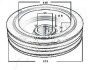 Ременный шкив, коленчатый вал - (md110165) ASHIKA 122-05-500 (фото 4)