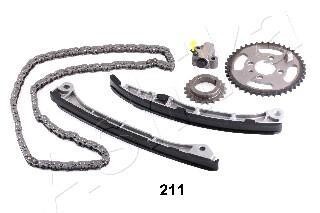 Комплект цепи привода распредвала - ASHIKA KCK211