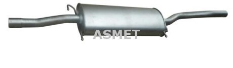 Центр. глушник,випускна сист. - ASMET 01078