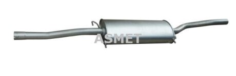 Передній глушник,випускна сист - ASMET 01081