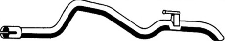 Вихлопна труба задн MERCEDES SPRINTER 2-T (B901, B902), SPRINTER 3-T (B903) 2.3D 01.95-04.00 - ASMET 02.021