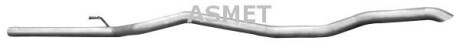 Вихлопна труба задн MERCEDES SPRINTER 4-T (B904) 2.1D/2.7D/2.9D 02.96-05.06 - ASMET 02.032