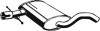 Глушник вихлопної системи середній VW GOLF III 1.6/1.9D/2.0 07.93-04.99 - ((1H9253409B, 1H9253409F)) ASMET 03.053 (фото 1)