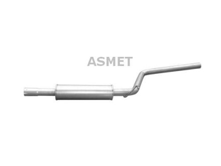 Передній глушник,випускна сист - ASMET 03106