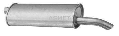 Задній. глушник,випускна сист. - ASMET 05008