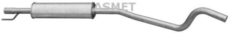 Передній глушник,випускна сист - ASMET 05179