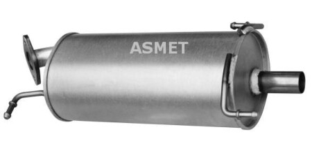 Задній. глушник,випускна сист. - ASMET 05198