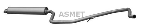 Центр. глушник,випускна сист. - ASMET 05205