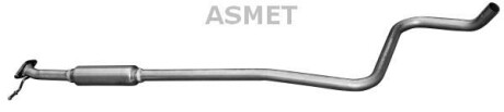 Передній глушник,випускна сист - ((1521746, 1673793)) ASMET 07179
