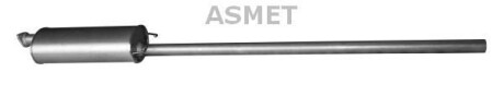 Центр. глушник,випускна сист. - ASMET 07188