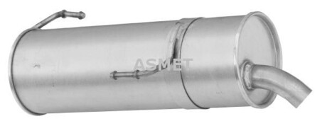 Задній. глушник,випускна сист. - ((1726NY, 1726TL, 1726Y2, 173022, 173023)) ASMET 08023