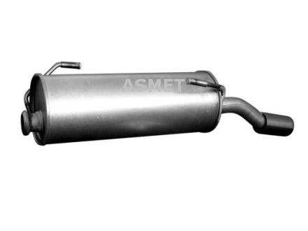 Задній. глушник,випускна сист. - ASMET 08062