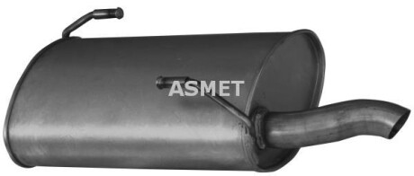 Задній. глушник,випускна сист. - ASMET 08083