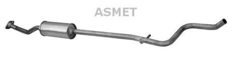 Центр. глушник,випускна сист. - ASMET 09062
