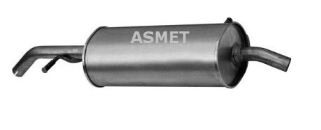 Задній. глушник,випускна сист. - ASMET 09085