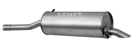 Задній. глушник,випускна сист. - ASMET 09094