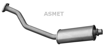 Передній глушник,випускна сист - ASMET 09097