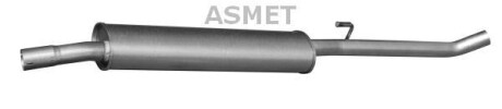 Передній глушник,випускна сист - ASMET 09100