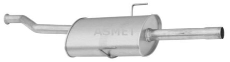 Передній глушник,випускна сист - ASMET 10053