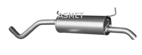 Задній. глушник,випускна сист. - ((7700435861, 7700423040, 8660000165)) ASMET 10086