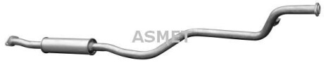 Глушник передній MAZDA 626 V 1.8/2.0 02.98-10.02 - ASMET 11.031