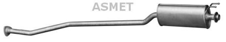 Передній глушник,випускна сист - ASMET 13027