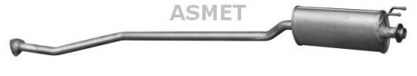 Передній глушник,випускна сист - ASMET 13028