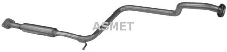 Глушник передній NISSAN ALMERA I 1.4/1.6 09.95-07.00 - ASMET 14.031